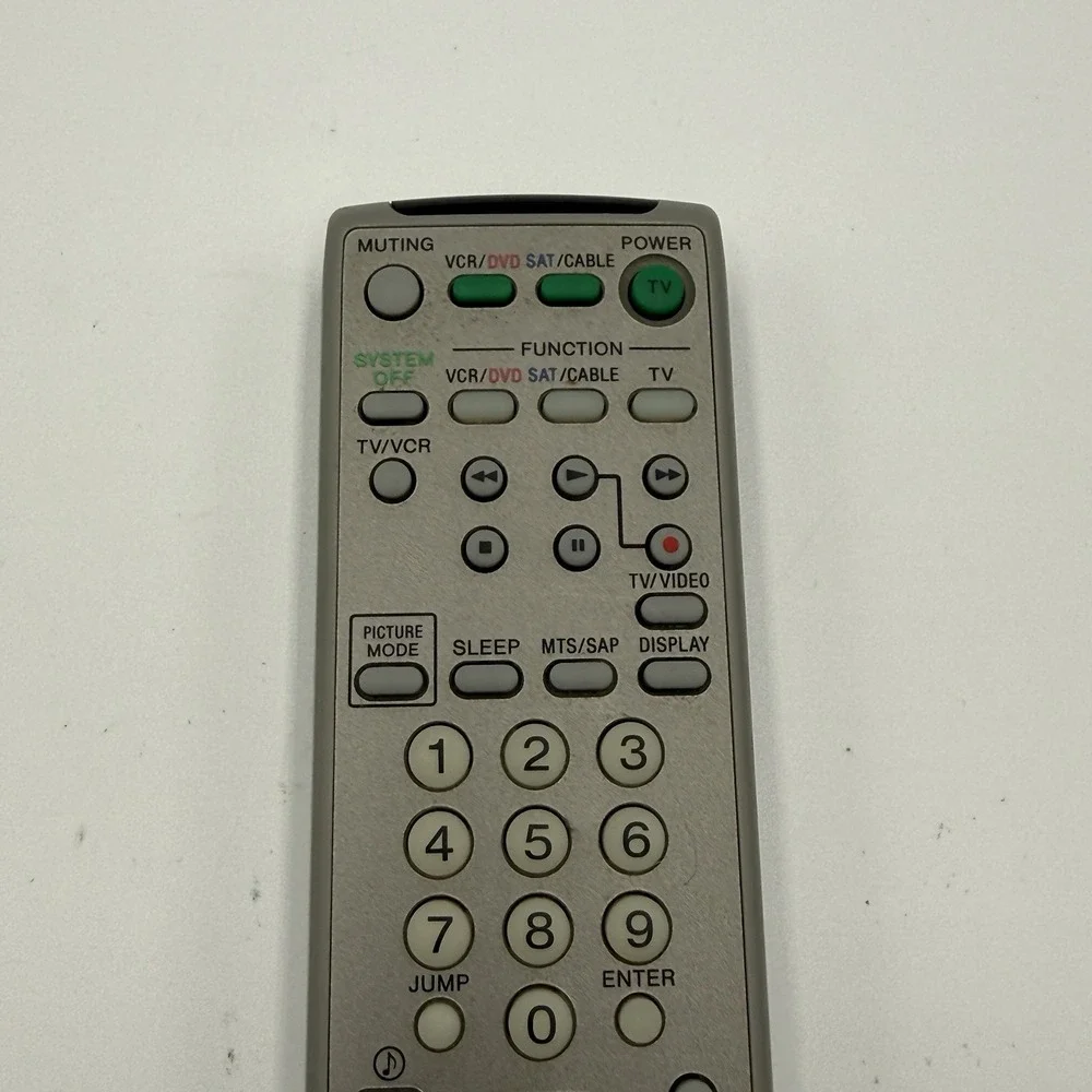 Sony TV Remote Control‎ RM-Y180 OEM Original Gray Untested - Picture 3 of 4